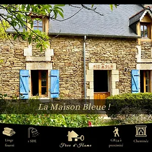 La Maison Bleue,authenticité, Nature, Simplicité, 2-5 Personnes, Sur Moëlan-sur-Mer